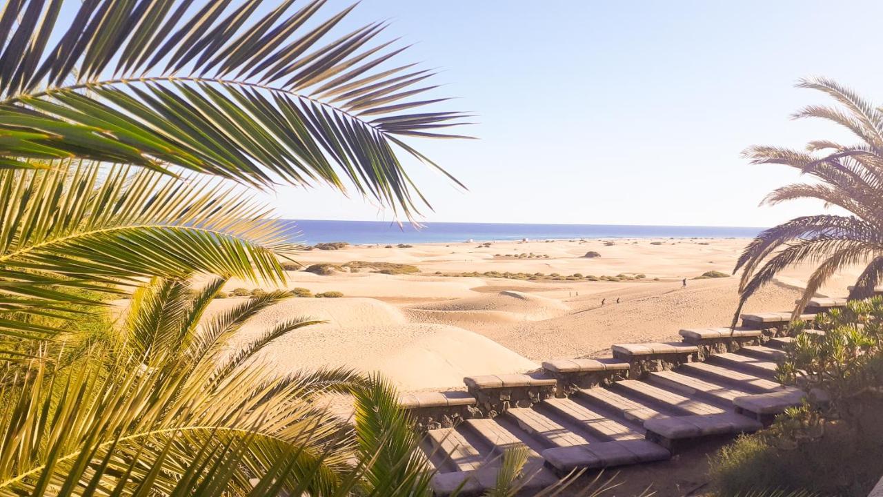 Apartament Playa Del Ingles, 4 Min A Pie De La Playa Maspalomas  Zewnętrze zdjęcie